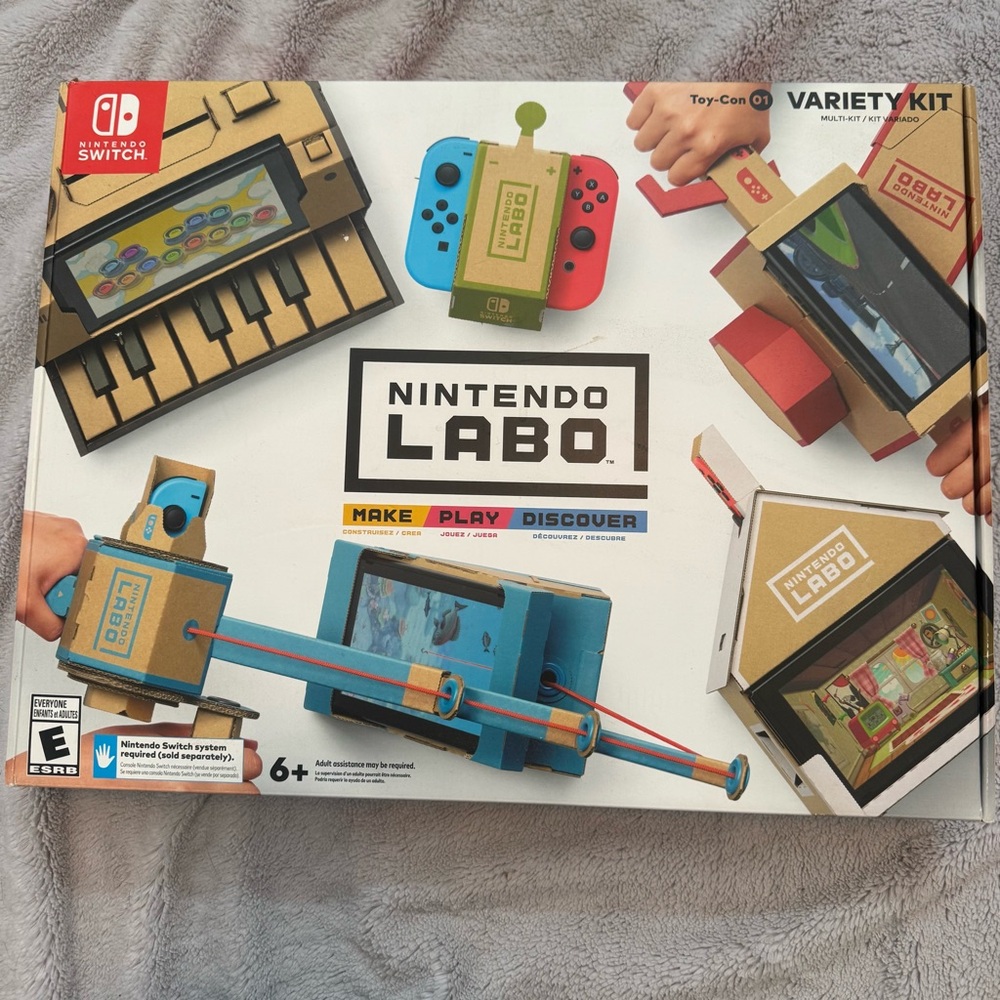 Nintendo Labo Toy-Con 01 Variety Kit Nintendo Switch New Open Box‎